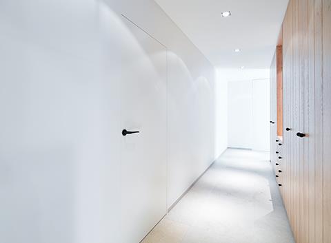 Invisidoors: Invisible fire-resistant interior doors